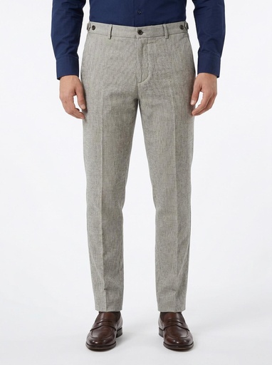 [MR-2409] Belpant Checked Chino Pants Men (42)