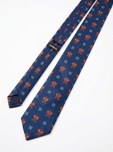 [CTS-NAV-PSL] Cocharel Patterned Jacquard Tie Men
